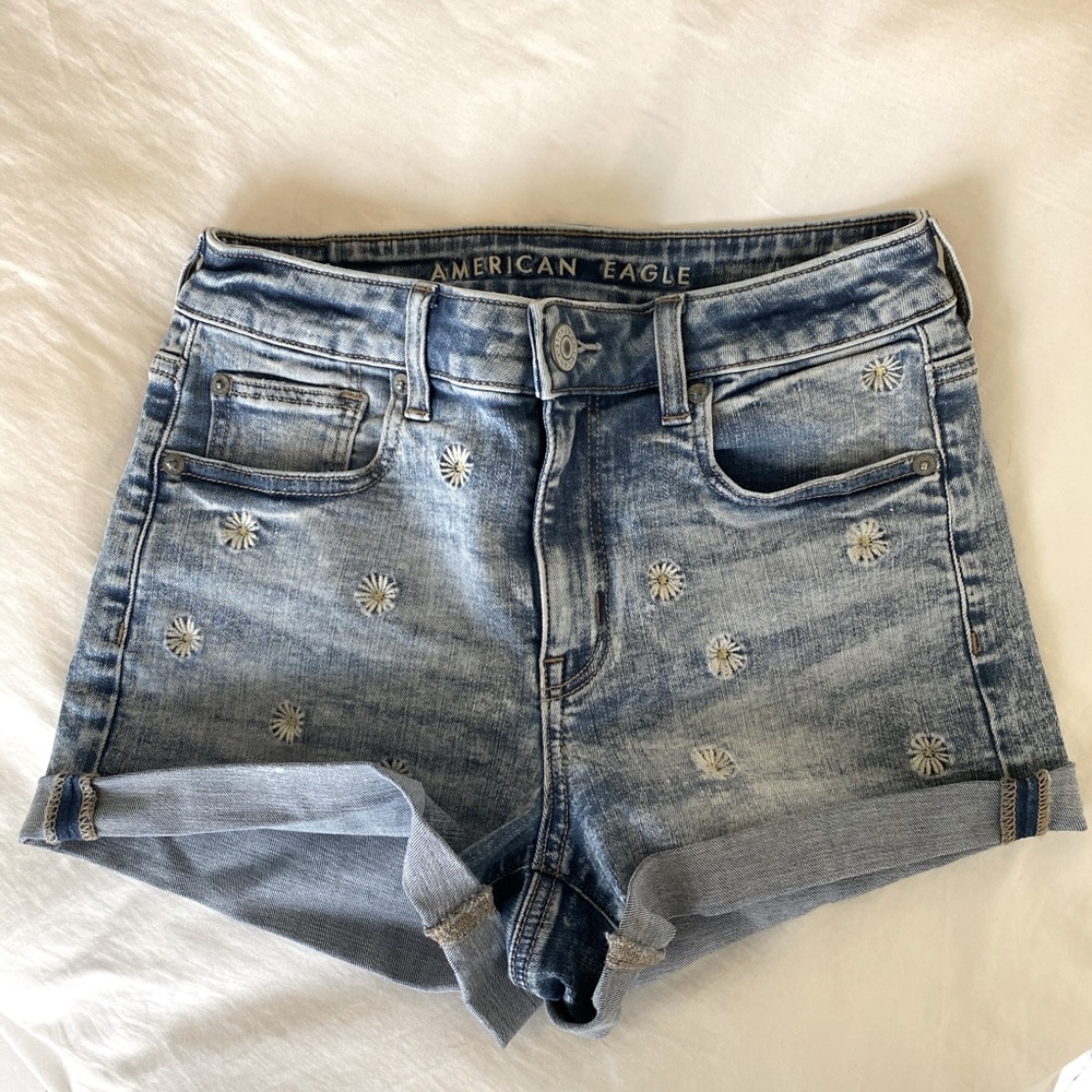 American eagle jean shorts